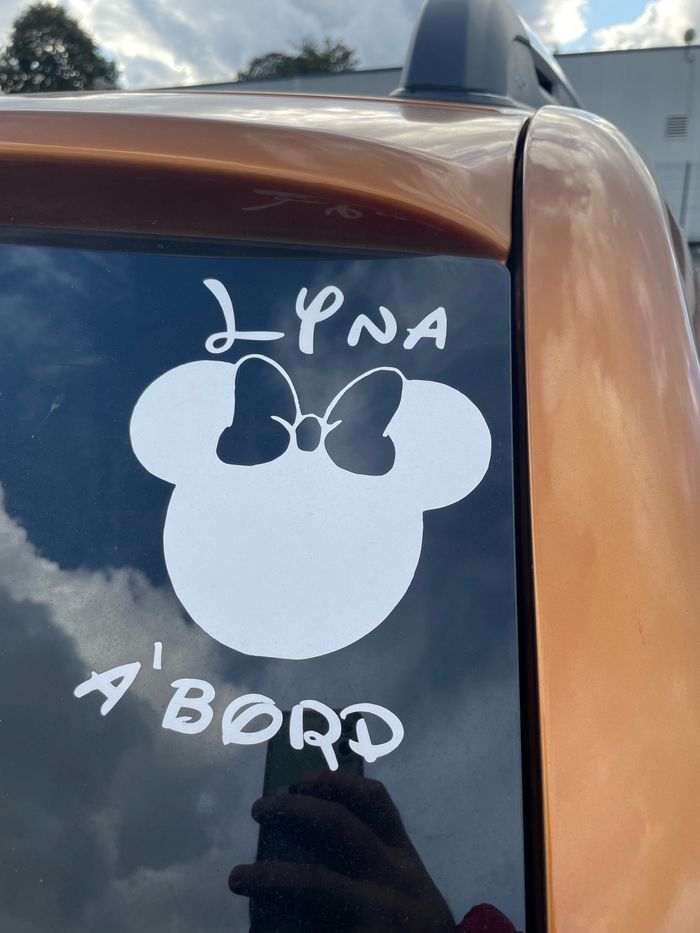 Stickers Bébé à bord - photo numéro 2