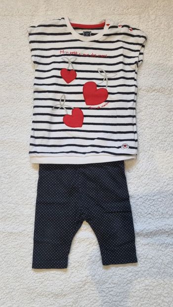 Ensemble fille Terre de marins 9M