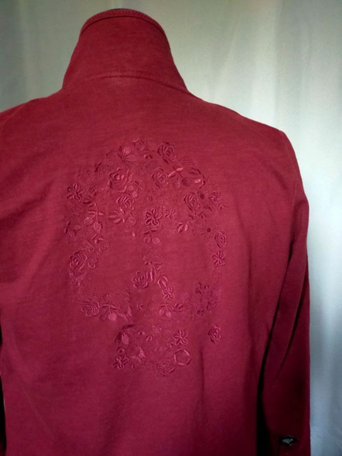 Veste femme bordeaux – Le Temps des Cerises – Taille S/M - photo numéro 7