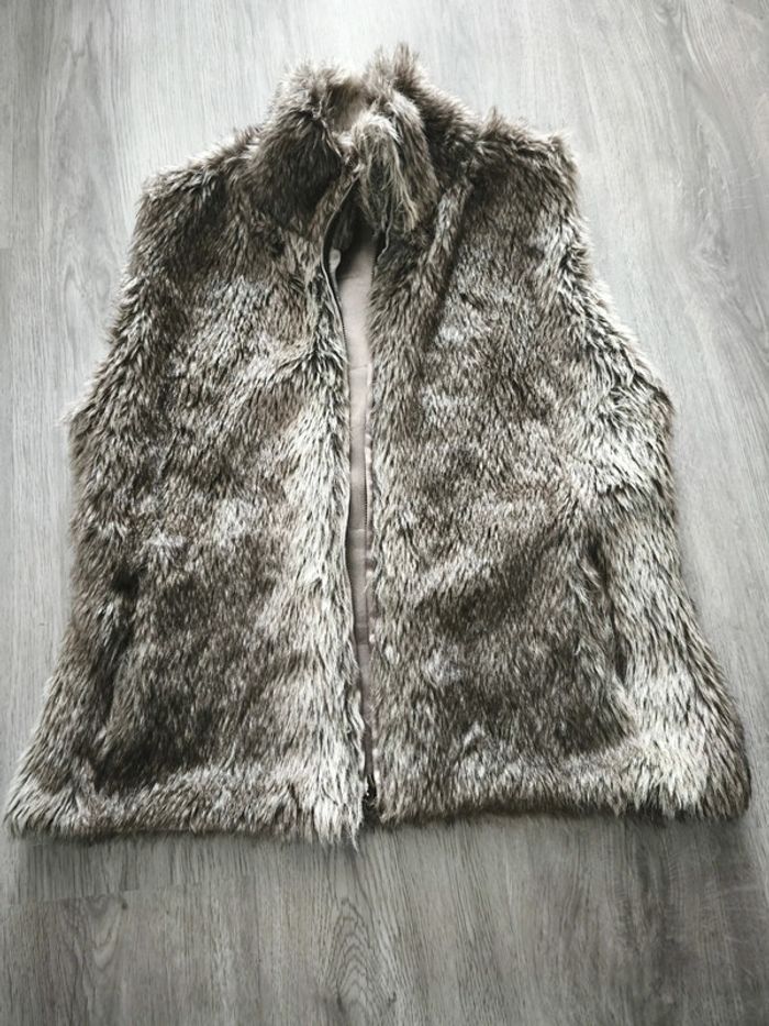 Veste sans manches fourrure - photo numéro 3