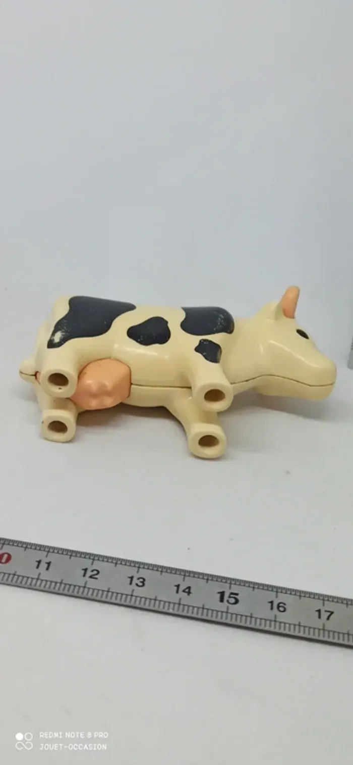 Vache noire et blanche playmobil 123 - photo numéro 8