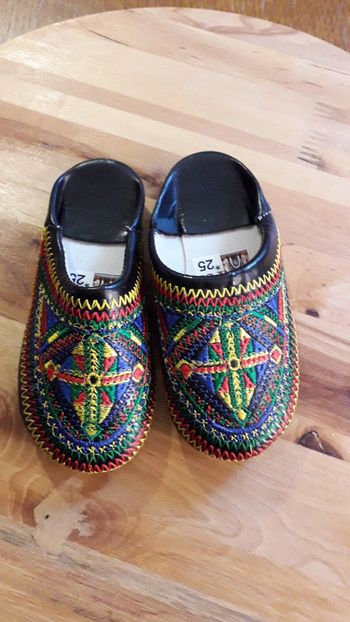 Babouches brodées - Artisanat marocain