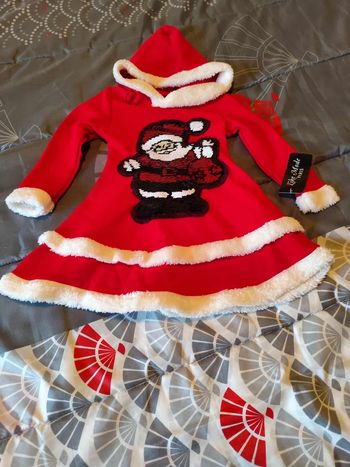 Jolie robe de noel  enfant fille