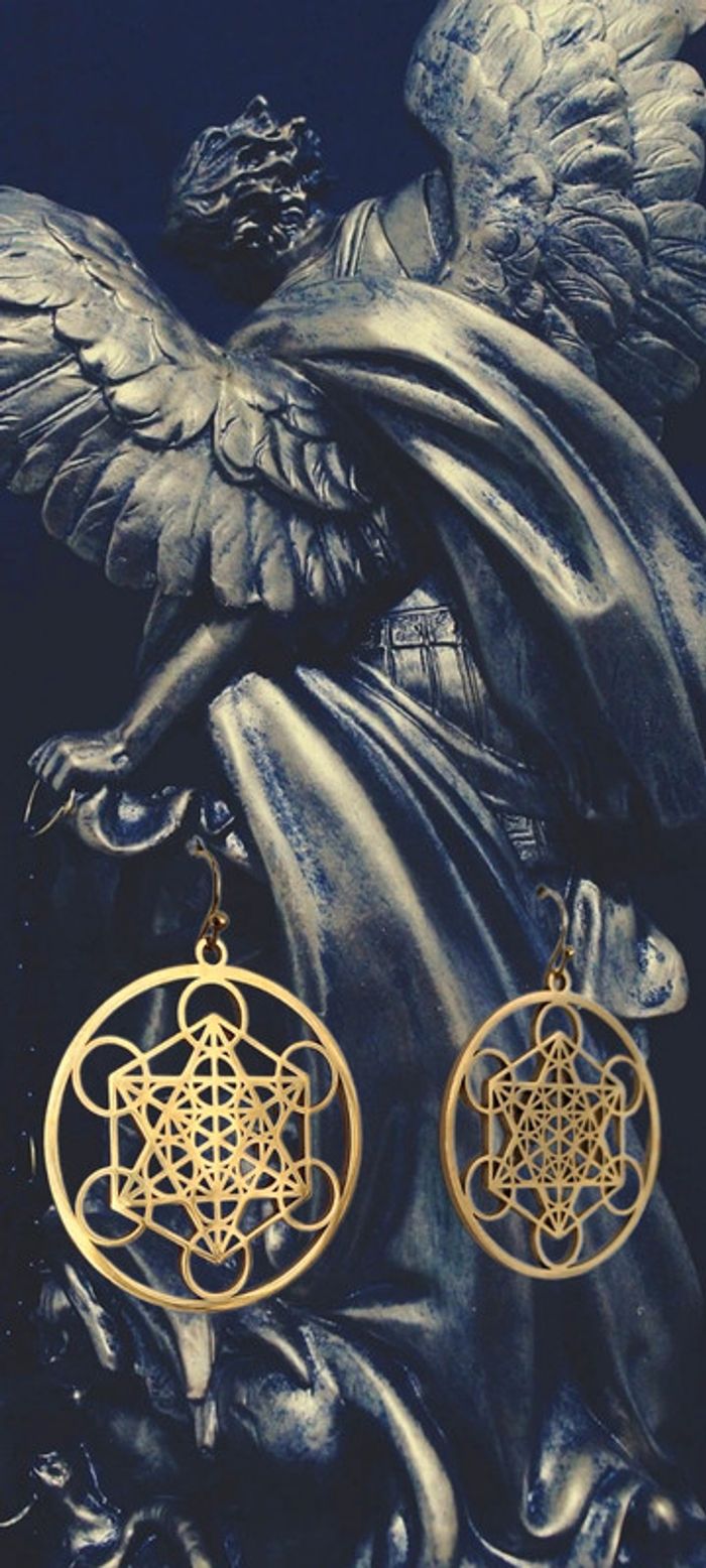 Boucles d'oreilles Metatron