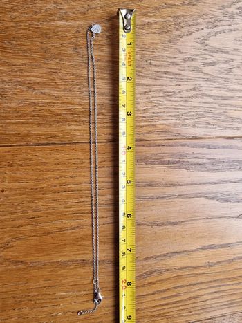 Collier goutte en strass