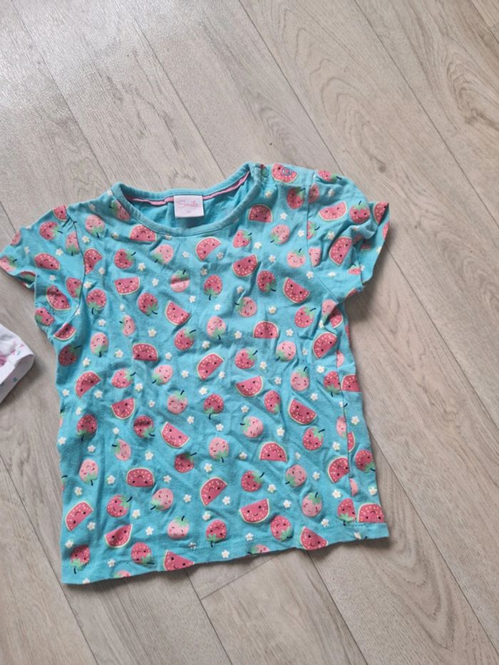 T-shirts cerises-pastèques - photo numéro 3