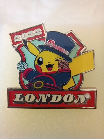 Pin's Pokémon Pikachu London 2022 - 7€ - Édition Limitée