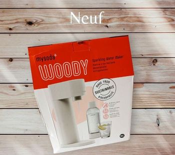 Mysoda Woody White machine à soda gazéifier