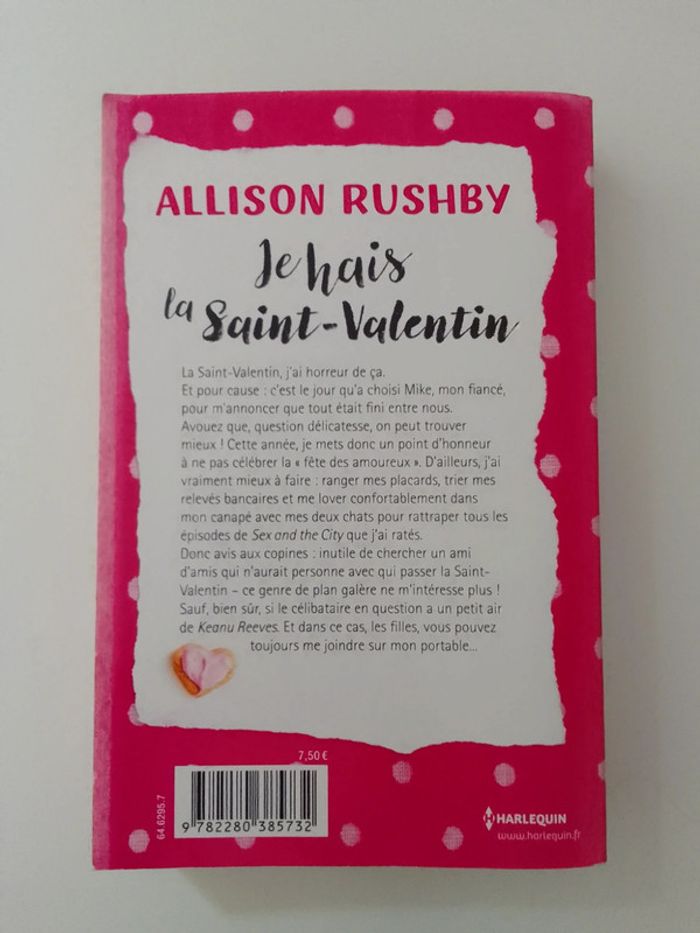 Allison Rushby - Je hais la Saint-Valentin - photo numéro 2