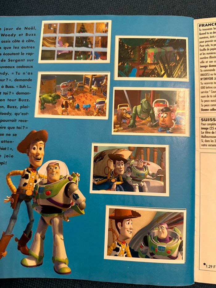 Album livre Panini complet stickers autocollants Disney Toy Story Pixar - photo numéro 13
