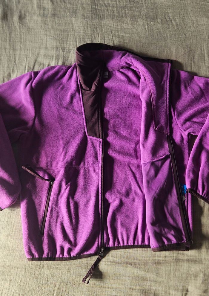 Veste polaire Columbia Sequoia Grove Full Zip taille M - neuve violet mauve razzle/moonvista - photo numéro 5
