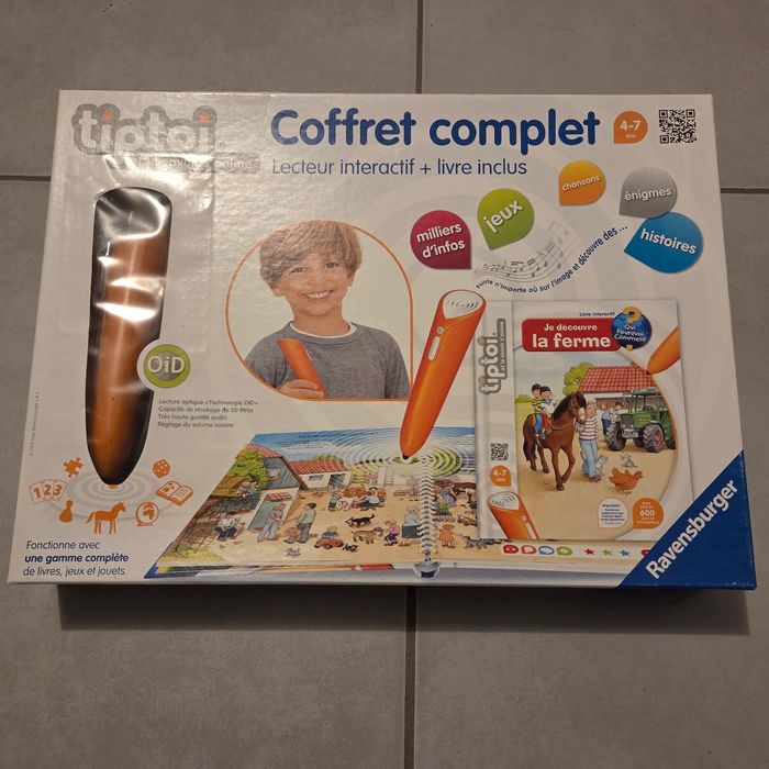 Coffret complet tiptoi interactif la ferme - photo numéro 1