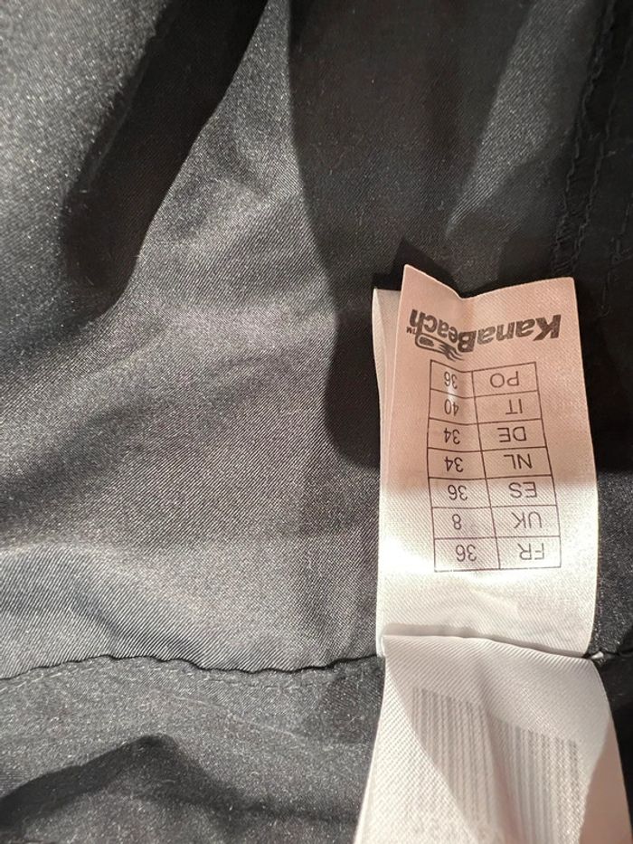 Bermuda noir kanaBeach circus taille 36 - photo numéro 13