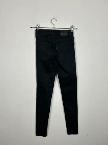 Jean Levi's Femme Noir W26 L30 | Mile High Super Skinny | Taille FR36 | Très Bon État BP258