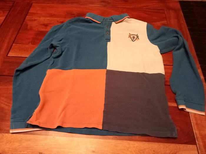 Polo motif écusson 11 ans sergent major