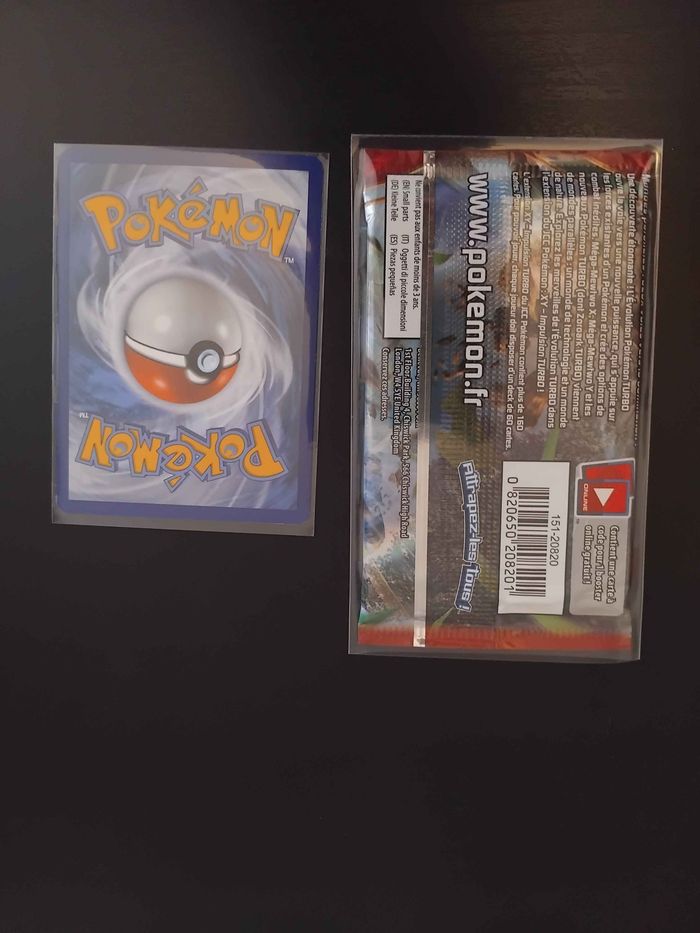 Booster Impulsion Turbo Méga mewtwo X + Démolosse ex impulsion turbo - photo numéro 2