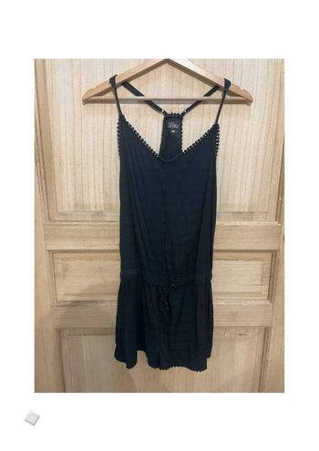 Combinaison short fluide noire taille S