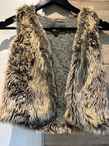 Veste fourrure 8 ans