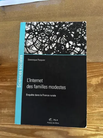 Livre l’Internet, des familles modestes