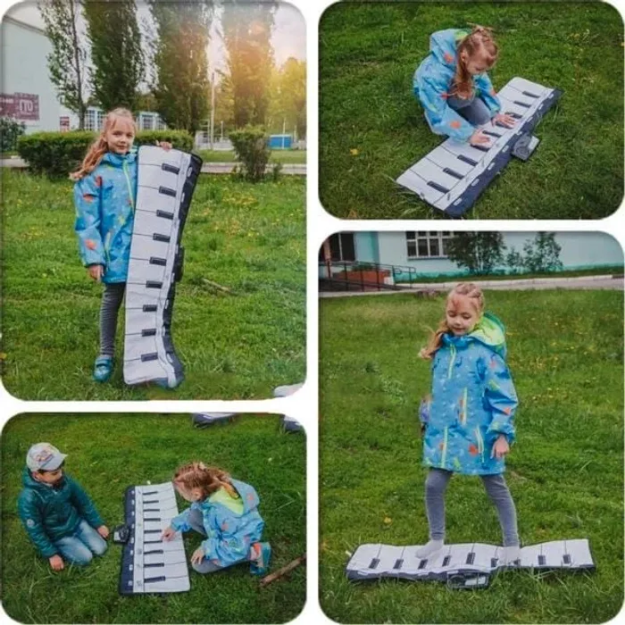 Tapis Musical piano 110x36cm - photo numéro 3