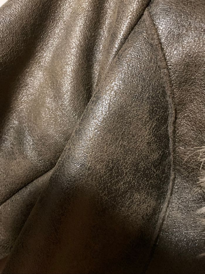 Manteau chaud doublé fourrure taille 40 - photo numéro 4