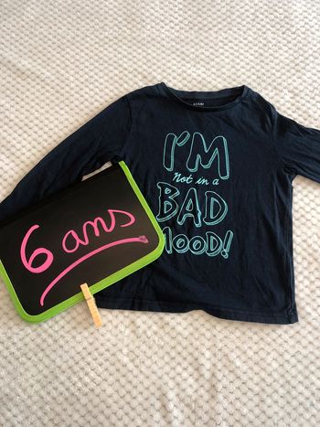 Veut teeshirt tee-shirts manches longues 6 ans