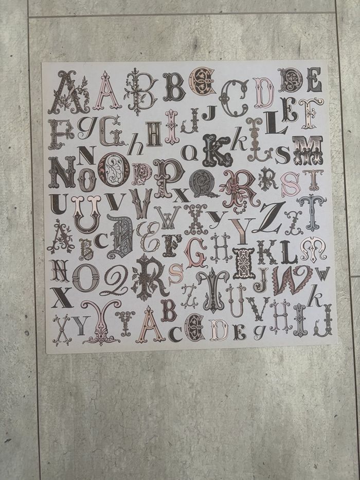 Lot de feuilles pour scrapbooking lot 6 - photo numéro 6