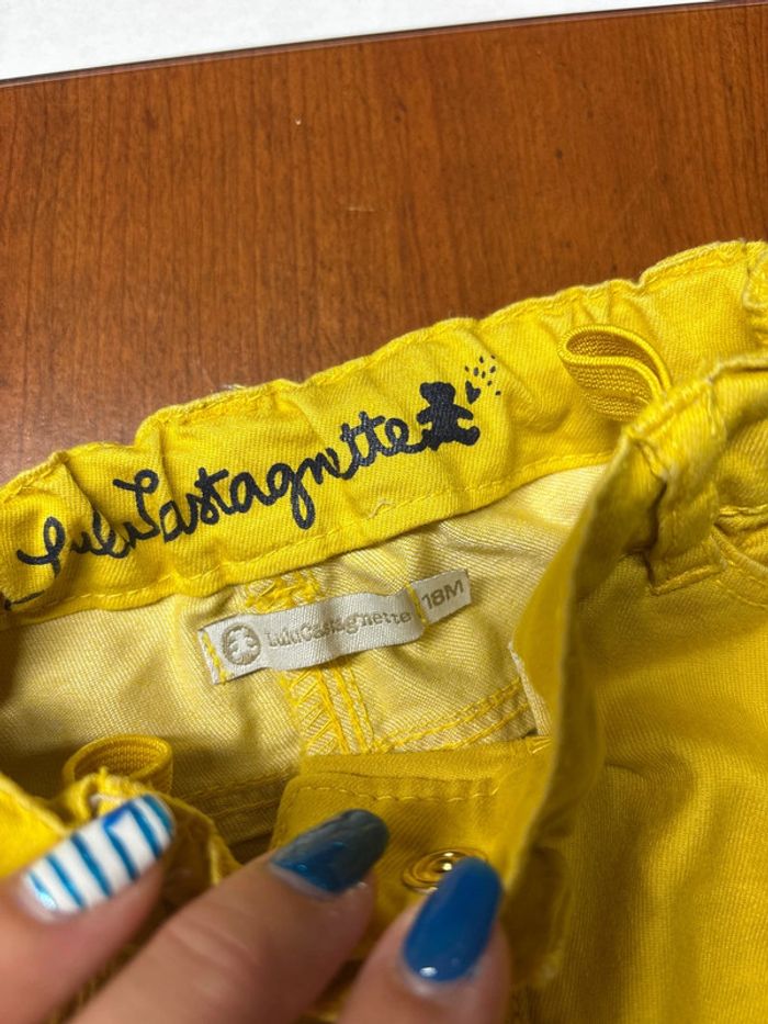 Pantalon jaune lulu castagnette 🐻 - photo numéro 3