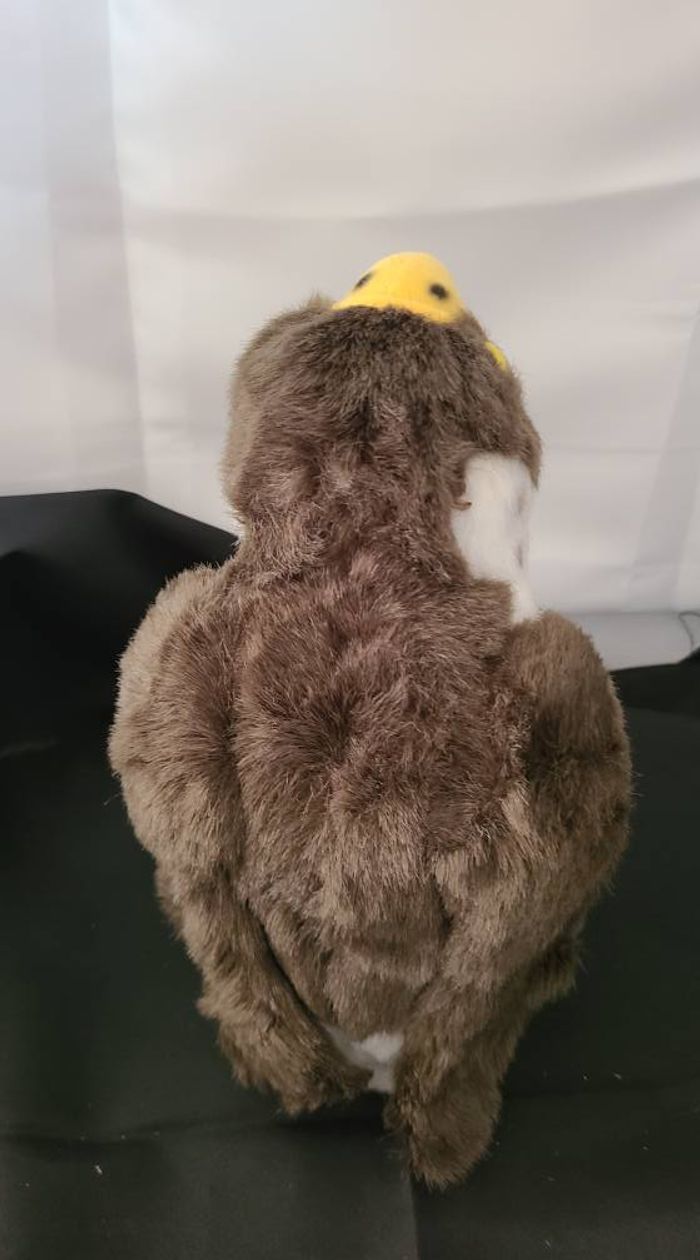 Faucon en peluche en forme de faucon - photo numéro 2