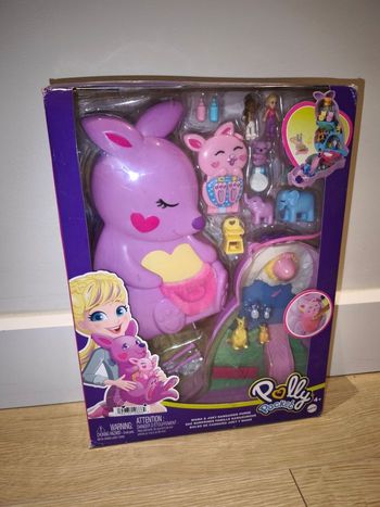 Polly Pocket kangourou avec bébé 