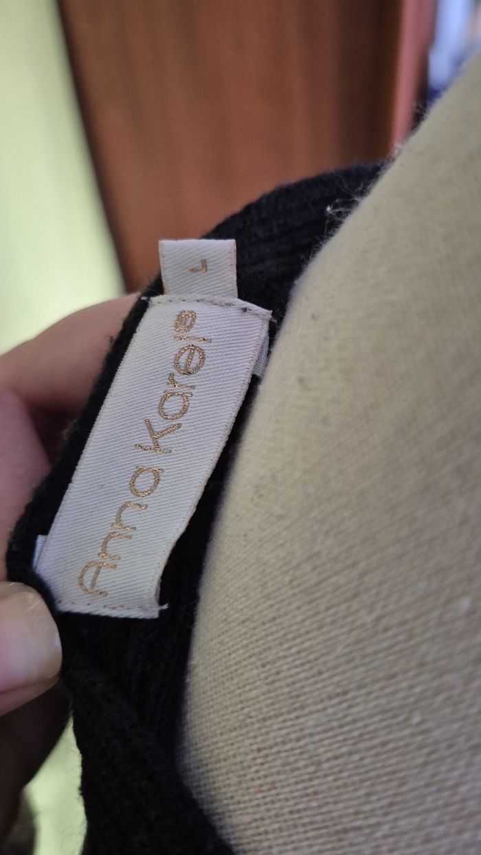 Pull Anna Karel Noir - photo numéro 2