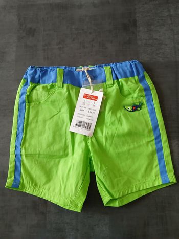 short reglable garcon DPAM 74 cm 12 mois 