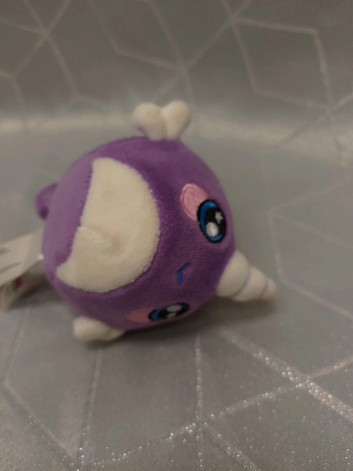 Porte-clé phoque licorne violet - Squeezamals - doux & squishy anti-stress - photo numéro 7