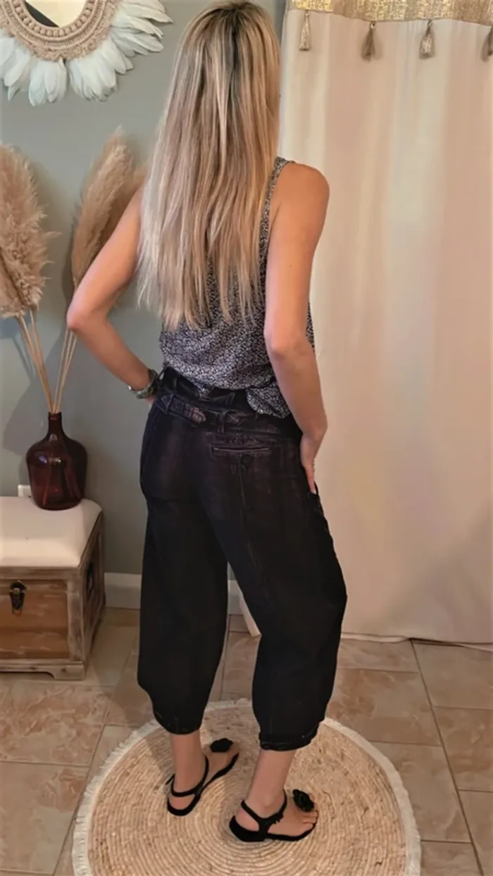 Pantalon velours côtelé, vintage et bohème taille 38 One Step - photo numéro 2