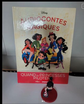 Audioconte 146 collection audiocontes Magiques Altaya audio conte magic livre & figurine