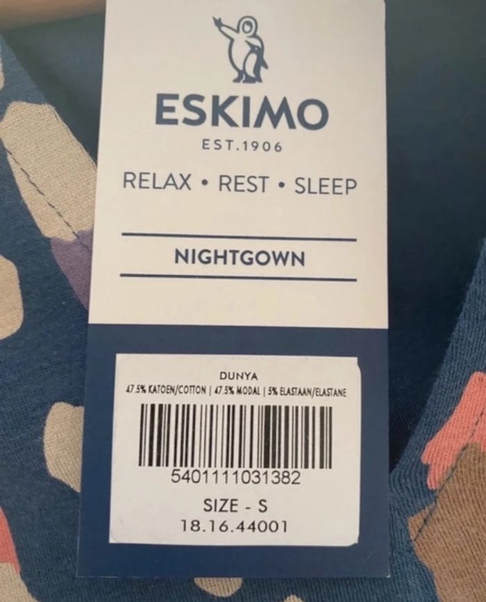 Robe nuisette chemise de nuit Eskimo taille S Neuve - photo numéro 3