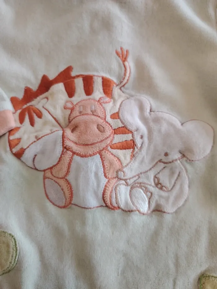 Pyjama velours 1 pièce - photo numéro 2