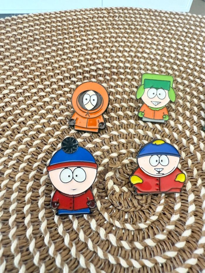 Lot de 6 pin’s émaillés South Park - photo numéro 2