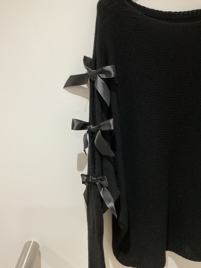 Pull noeud femme taille unique (38-42)- neuf avec étiquette - photo numéro 2