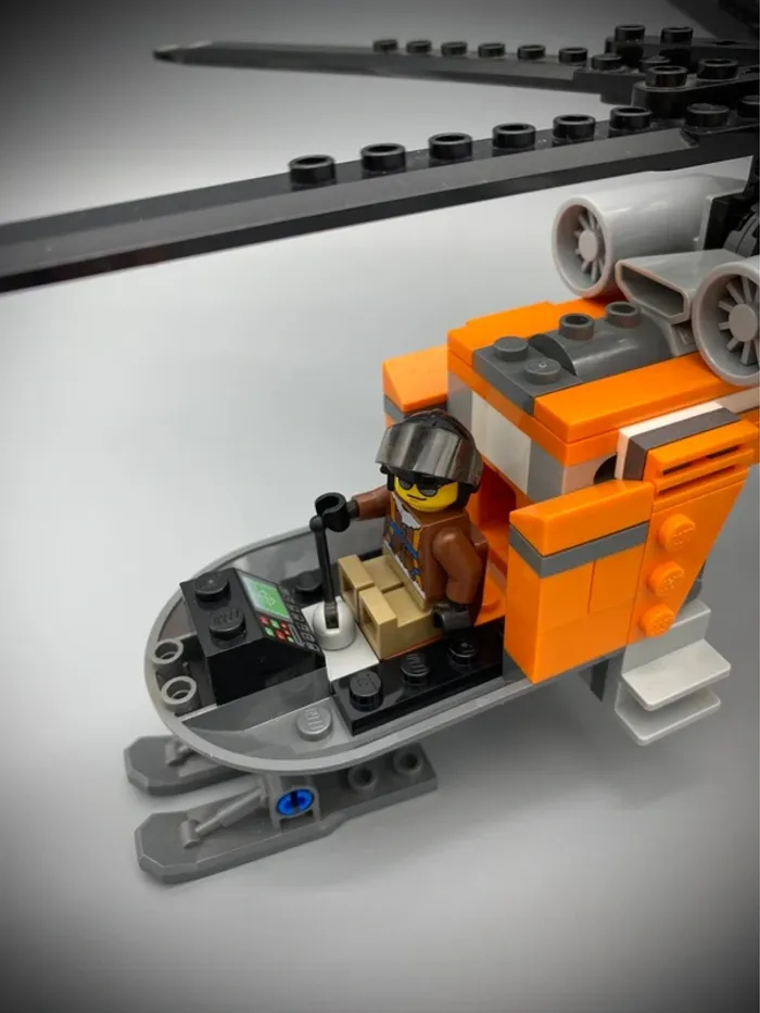 LEGO City 60034 - Arctic Helicrane - Complet avec Notice - photo numéro 7