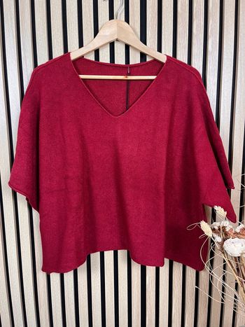 Pull bordeaux