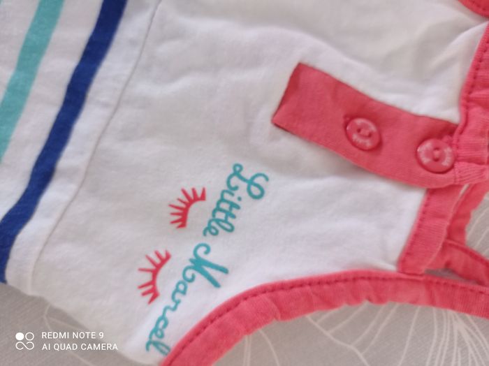 deux bodies de Little Marcel 3mois réf R196 B6 - photo numéro 2