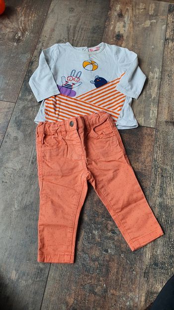 Ensemble dpam 6 mois 68 cm en très bon état 👌