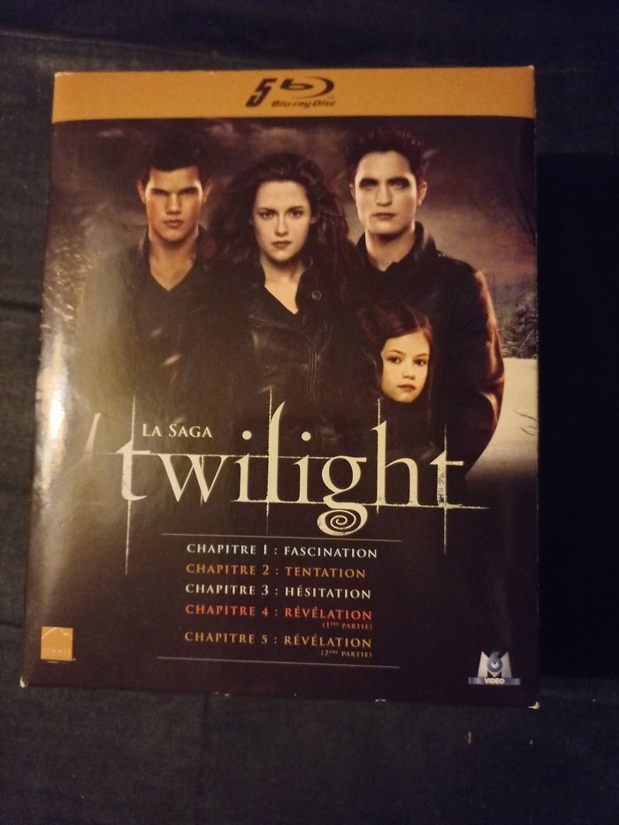 Coffret Bluray Twilight
