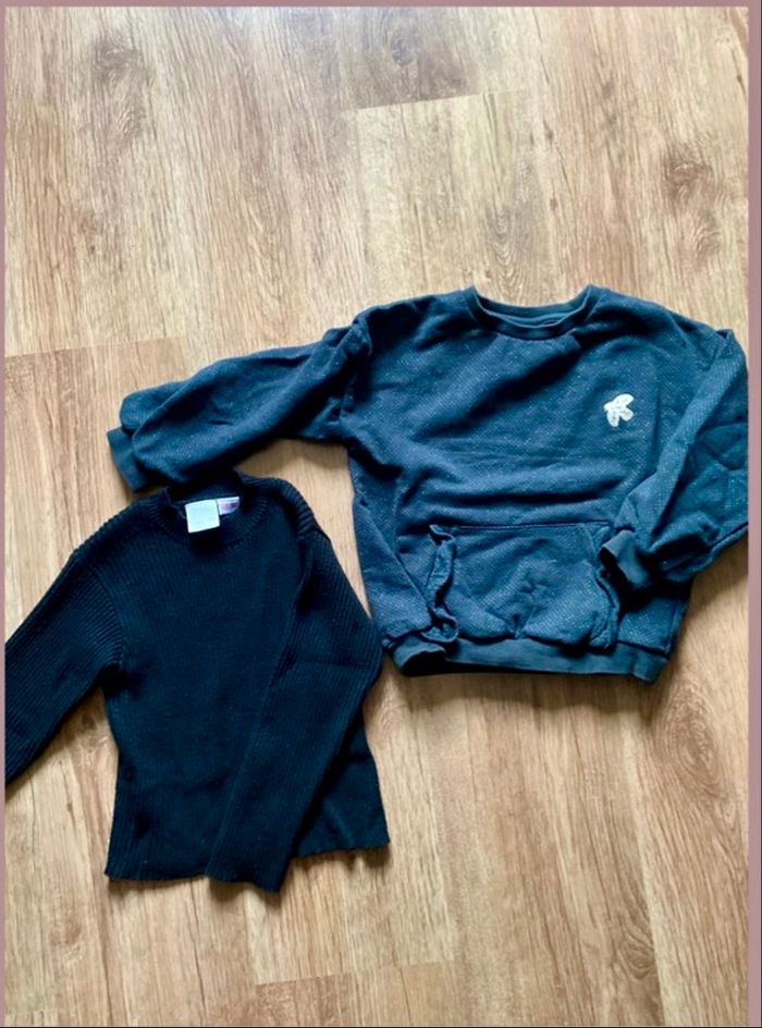 Lot de 2 pulls taille 5 ans parfait état