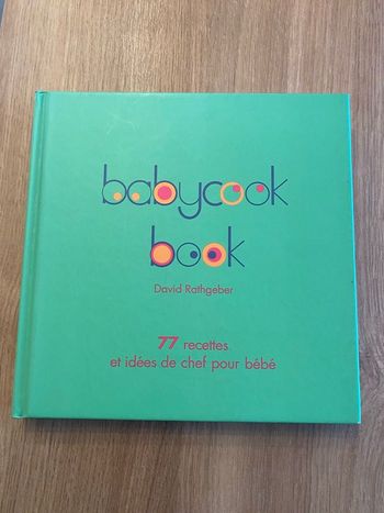 Livre Babycook book recettes pour bébé