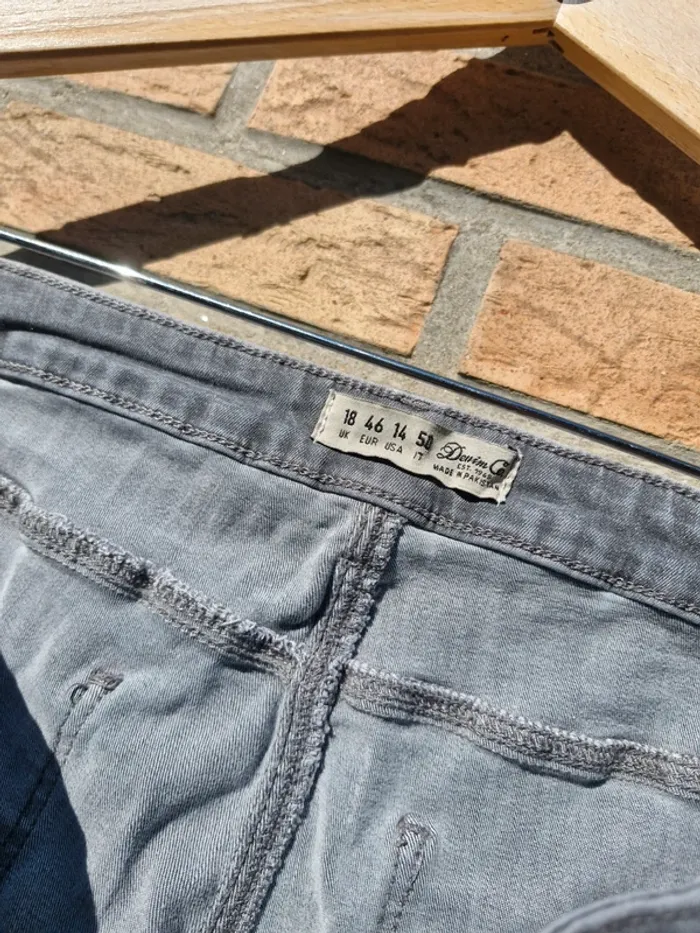 Pantalon troué • gris - photo numéro 4