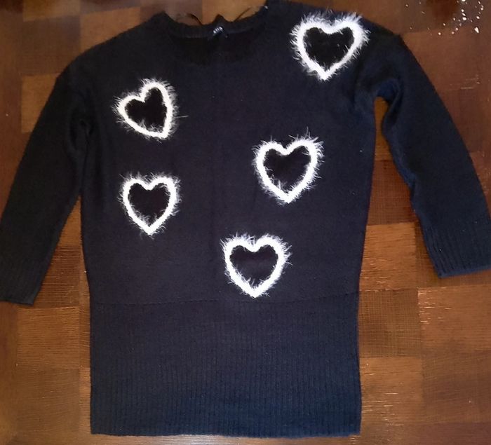 Robe pull coeur