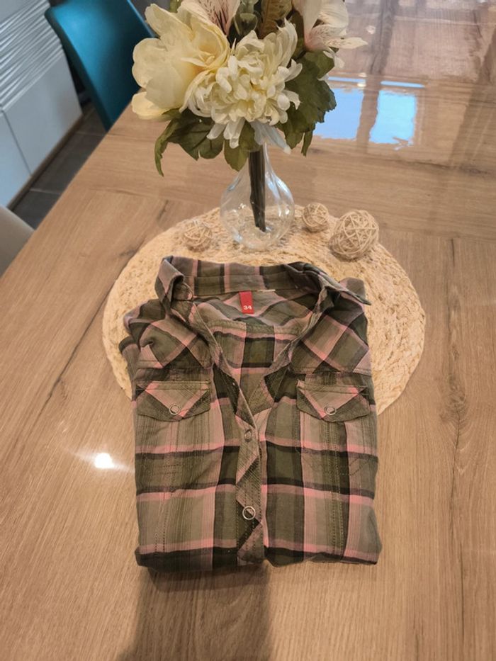 Chemise à carreaux H&M taille 34