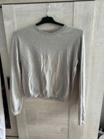 Pull gris Kiabi taille M